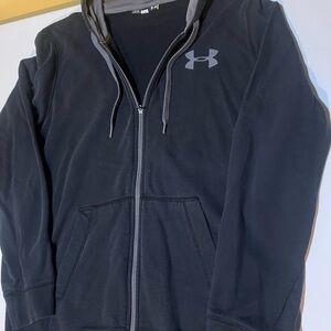 Under Armour Black Full-Zip Hoodie